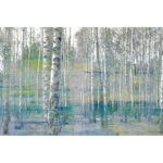 " Teal Tree Forest " by Parvez Taj - Image 2