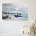 " The Beach " by Claude Monet - Image 2