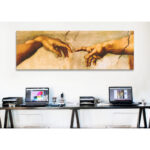 " The Creation Of Adam " by Michelangelo