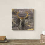 " The Leader Gold " by Albena Hristova Painting Print - Image 2