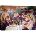 " The Luncheon Of The Boating Party 1881 " by Pierre-Auguste Renoir - Image 4