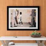 " The Problem We All Live With (Ruby Bridges) " by Norman Rockwell