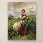 " The Shepherdess 1866 " - Image 2