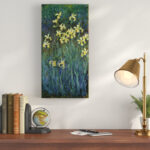 " The Yellow Irises " by Claude Monet