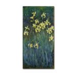 " The Yellow Irises " by Claude Monet - Image 2