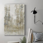 " Thicket Of Trees II " Painting Print
