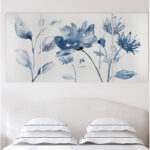 " Translucent Blues II " 3 - Pieces