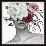 " Trendy Crown Florals " by Marmont Hill