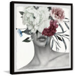 " Trendy Crown Florals " by Marmont Hill - Image 2