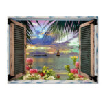" Tropical Window To Paradise III " by Leo Kelly - Image 7