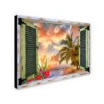 " Tropical Window To Paradise IV " by Leo Kelly - Image 2