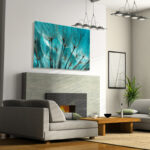 " Turquoise Dandelion " - Image 3