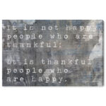 " Typography And Quotes Happy People Inspirational Quotes And Sayings " - Image 8