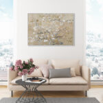 " Van Gogh In Gold Blossoms Inspiration " by Oliver Gal - Image 6