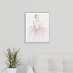 " Watercolor Ballerina II " by Jennifer Paxton Parker Painting Print - Image 8
