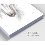 " Watercolor Equine Study II " Painting Print - Image 3