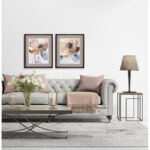 " Watercolor Poppy " 2 - Pieces - Image 7