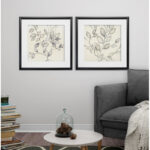 " Whispering Leaves " 2 - Pieces Painting Print - Image 3