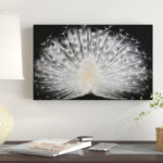 " White Peacock Portrait " by Pino Liddi