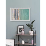 " White Sun Umbrellas " by Eyre Tarney