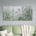 " Wildflower Fields " 3 - Pieces
