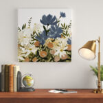" Wildflower Garden I " by Emma Scarvey Painting Print - Image 2