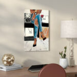 "Wine and Shopping I" by Jodi Print on Canvas