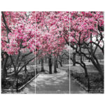 Cherry Blossoms' Photographic Print Multi-Piece Image on Wrapped Canvas - Image 4