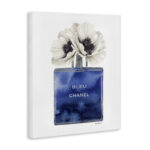 Fashion Designer Perfume Flower Blue' Textual Art - Image 2