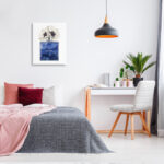 Fashion Designer Perfume Flower Blue' Textual Art - Image 3