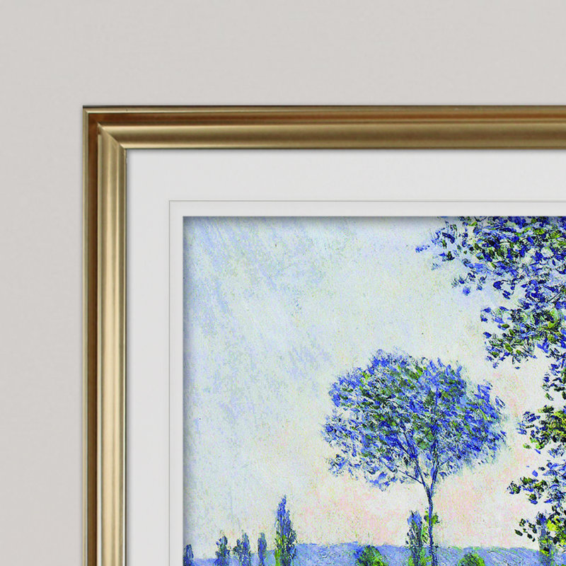Field in Spring' Print on Canvas by Claude Monet - Image 3