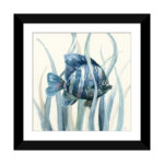 Fish in Seagrass I' Print on Canvas