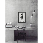 Little Black Dress II' - Picture Frame Graphic Art Print on Paper - Image 5