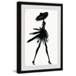 Little Black Dress II' - Picture Frame Graphic Art Print on Paper - Image 2