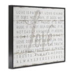 Love Is Patient Planked Look' by Jennifer Pugh - Graphic Art Print - Image 7