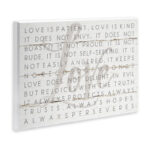 Love Is Patient Planked Look' by Jennifer Pugh - Graphic Art Print - Image 2