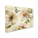 Marche de Fleurs IV' Painting Print on Wrapped Canvas