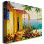 Palm Harbor' Painting Print on Wrapped Canvas - Image 8