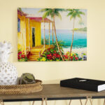Palm Harbor' Painting Print on Wrapped Canvas - Image 2