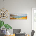 Path Through the Corn at Pourville' by Claude Monet Painting Print on Canvas - Image 2