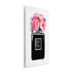 Perfume Bottle Flower Peony' Graphic Art Print
