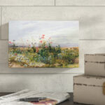 Wildflowers with a View of Dublin, Dunleary' by Mark Adlington, Flowers in Ireland Scenic Wall Art - Image 8