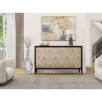 30"Crystal Glass Floor Vase Crushed Diamond Inlay Home Decor - Image 8