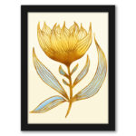 Abstract Framed Coastal Gallery Wall Art On Paper (6 Pieces) - Image 5