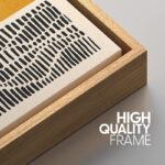 Abstract Vibrant Color Blocks " Mid-Century Multicolor Color Block Shape Abstract Geometric " 3 - Pieces - Image 7