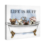 Aerin " Life Is Ruff " by Oliver Gal - Image 2