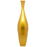 Aguasvivas Tall Modern Bamboo Trumpet Floor Vase - Elegant Decoration, Modern Accent Piece - Image 2