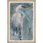 Aife " Perched Crane " by Marmont Hill Painting Print - Image 2