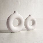 Aionna Ceramic / Porcelain Table Vase (Set of 2) - Image 3