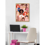 Alburtis 'Who Run The World' by Maja Tomljanovic - Floater Frame Print on Canvas - Image 4